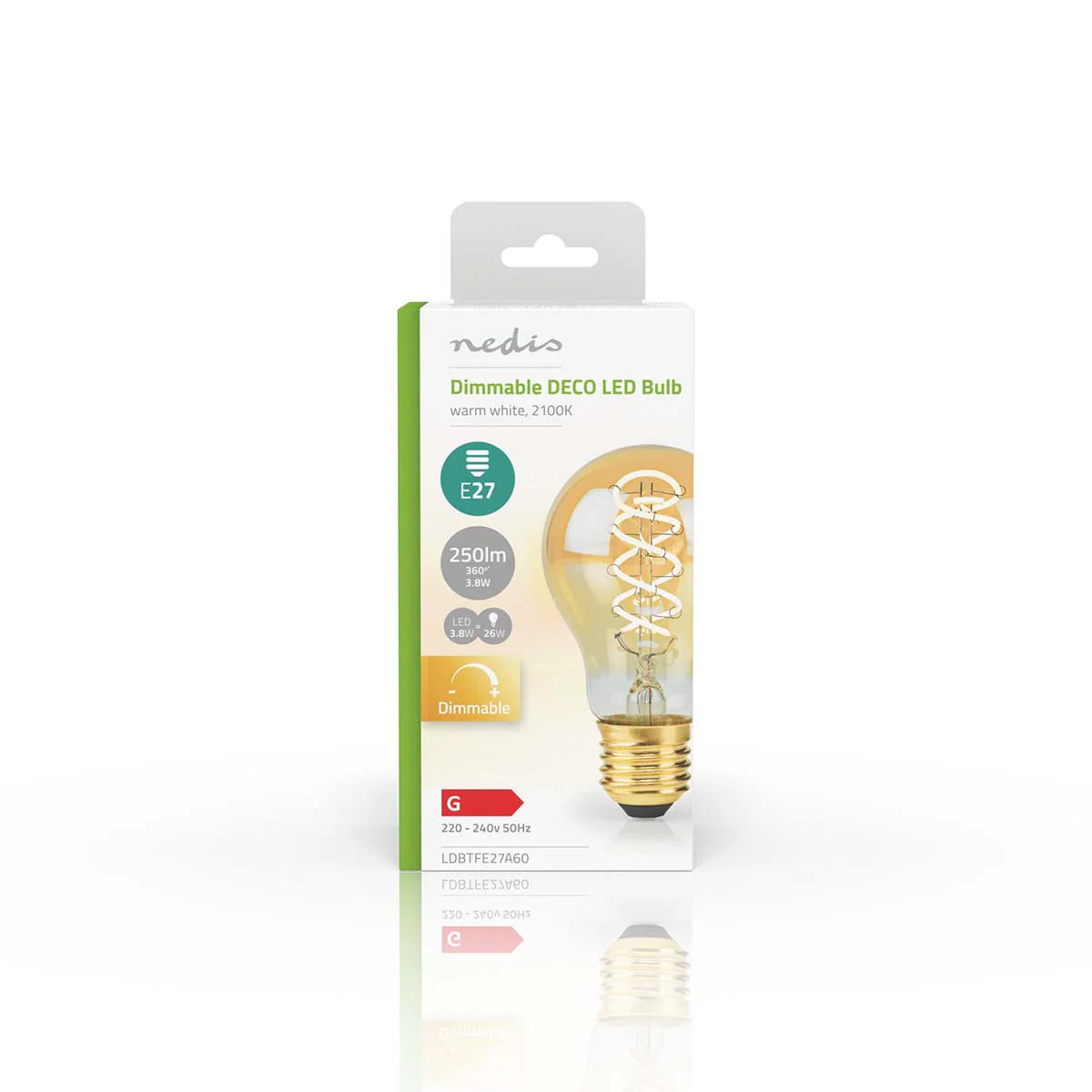 LED-Filamentlamp E27 A60 - 3.8W - 250 lm - Image 3