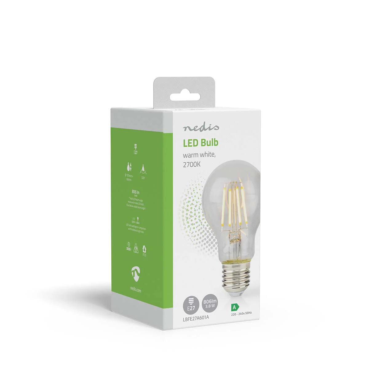 LED-Filamentlamp E27 A60 - 3.8W - 806 lm - Image 5