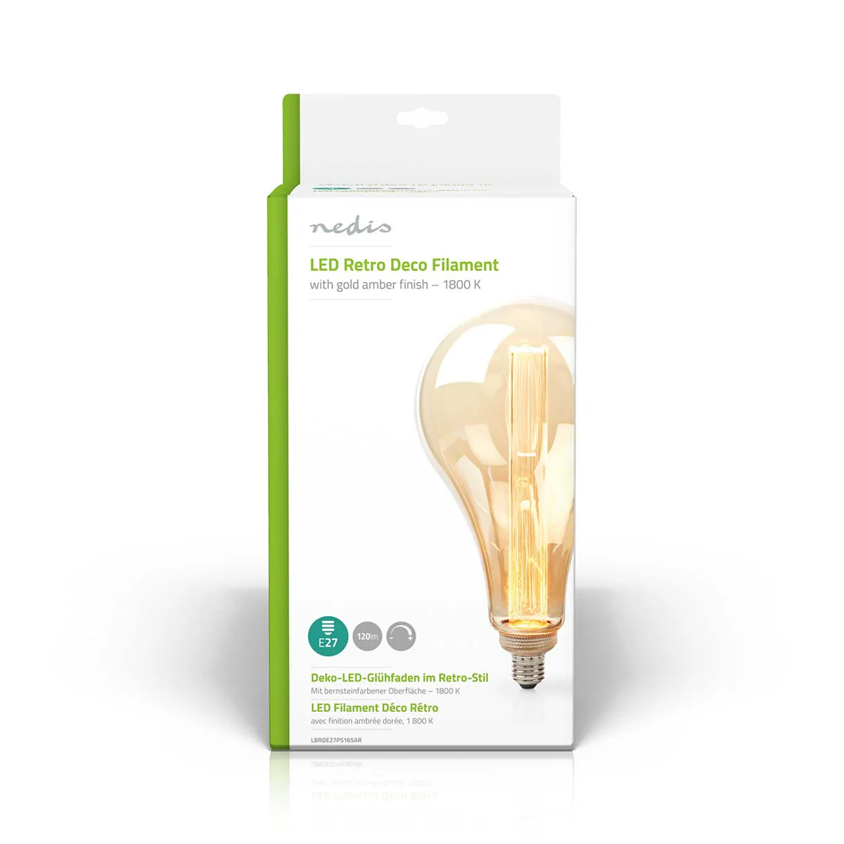 LED-Filamentlamp E27 PS165 - 3.5W - 120 lm - Image 7