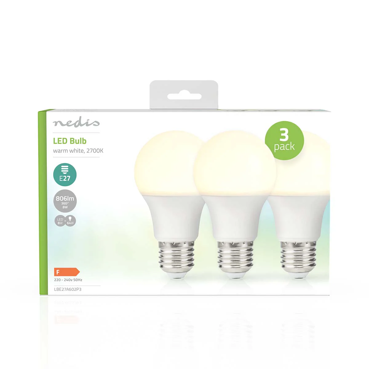 LED-Lamp E27 A60 - 8.0W - 806 lm - Image 6