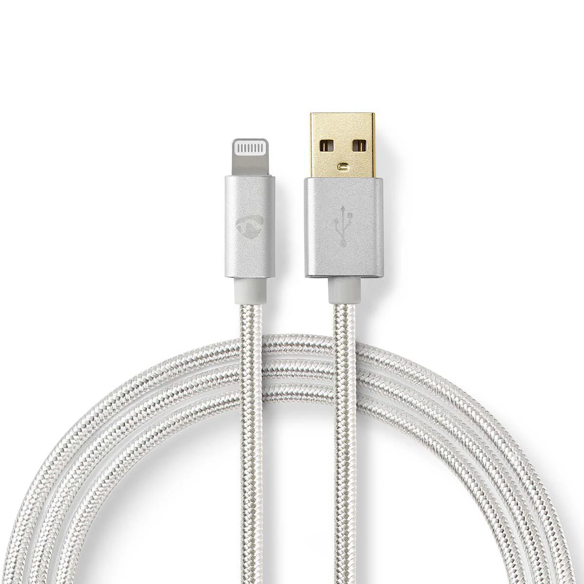 Lightning Kabel USB 2.0 - Apple Lightning 8-Pins - USB-A Male - Image 2