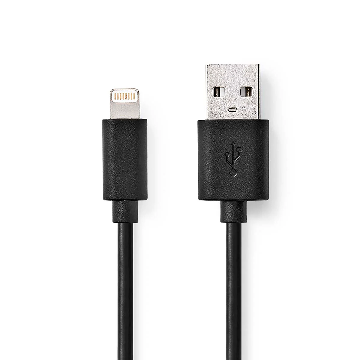 Lightning Kabel USB 2.0 - Apple Lightning 8-Pins - USB-A Male - Image 2