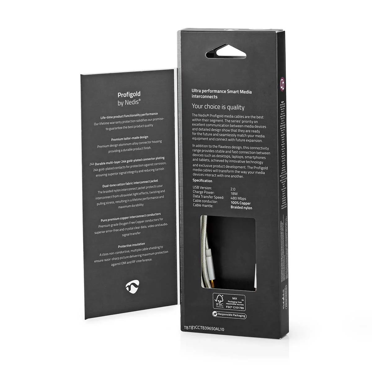 Lightning Kabel USB 2.0 - Apple Lightning 8-Pins - USB-C™ Male - Image 10