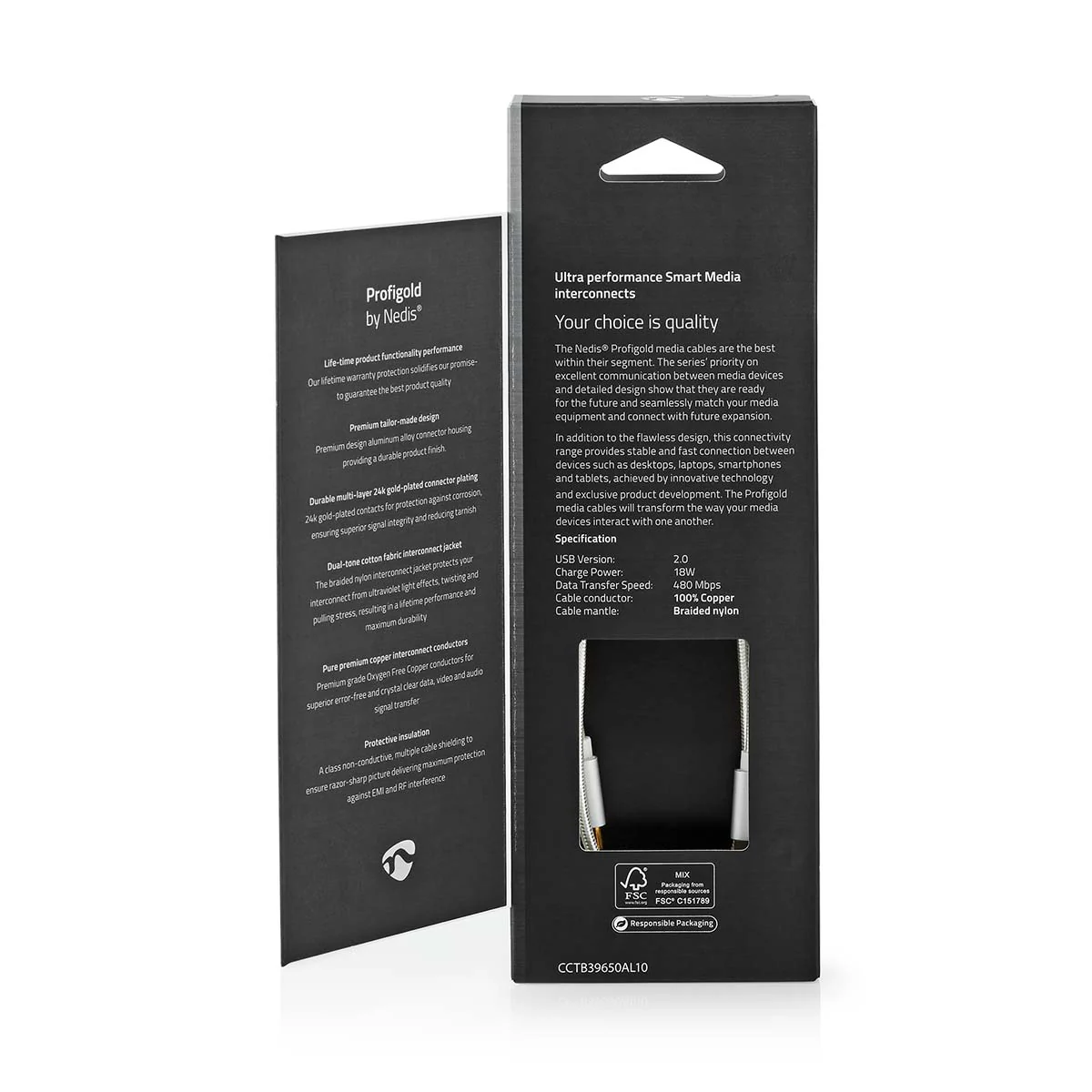 Lightning Kabel USB 2.0 - Apple Lightning 8-Pins - USB-C™ Male - Image 9