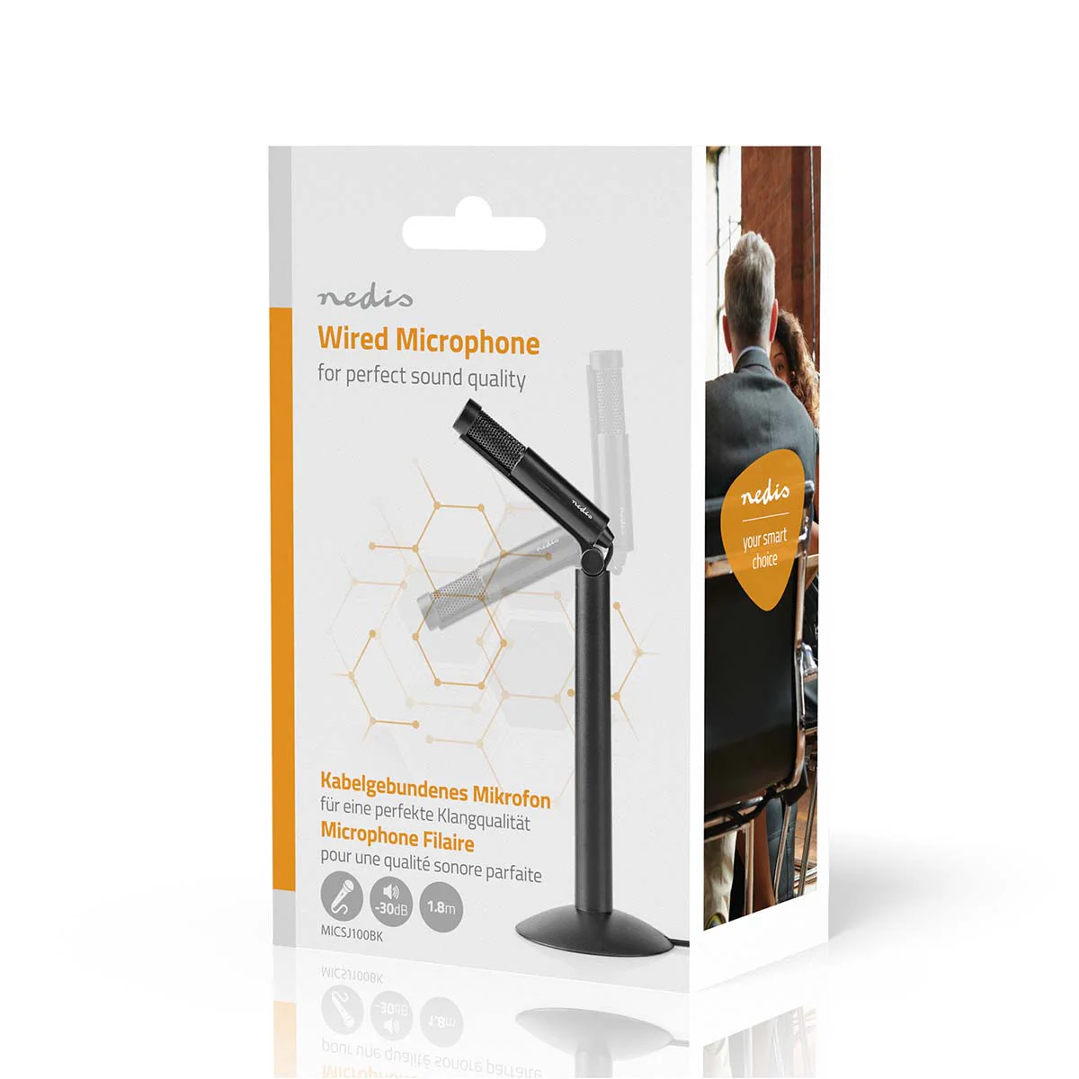 Microfoon Apparaat: Desktop / Notebook / Smartphone / Tablet - Bedraad - 1x 3.5 mm - Image 6