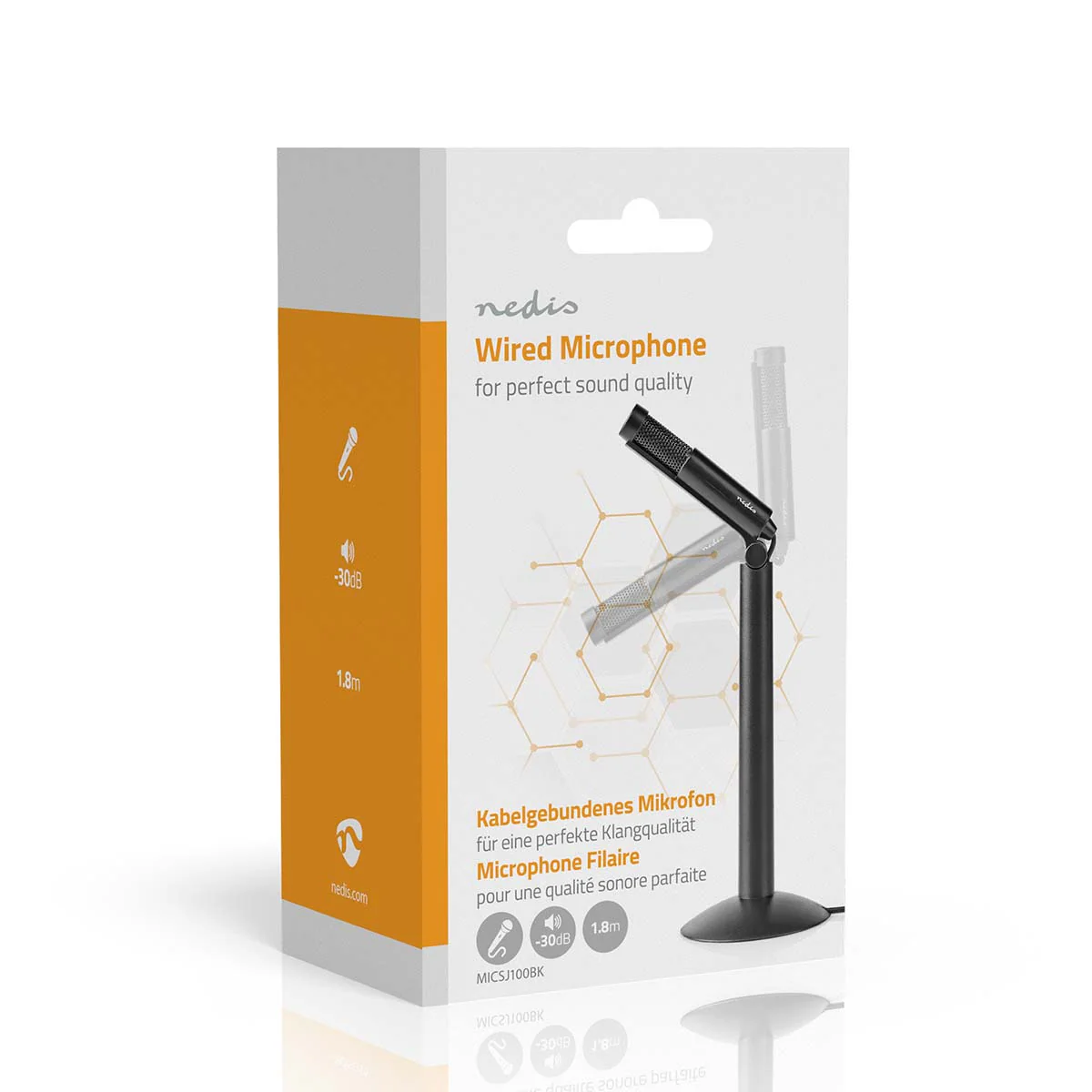 Microfoon Apparaat: Desktop / Notebook / Smartphone / Tablet - Bedraad - 1x 3.5 mm - Image 7