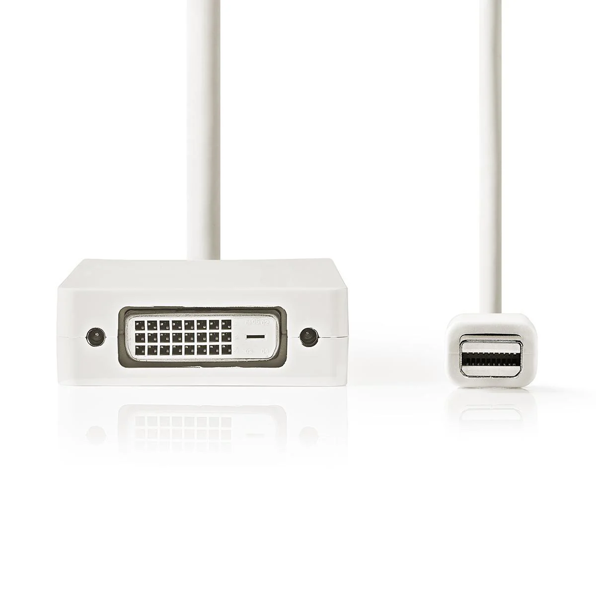 Mini DisplayPort-Kabel DisplayPort 1.2 - Mini-DisplayPort Male - DVI-D 24+1-Pins Female / HDMI™ Input / VGA Female 15p - Image 2