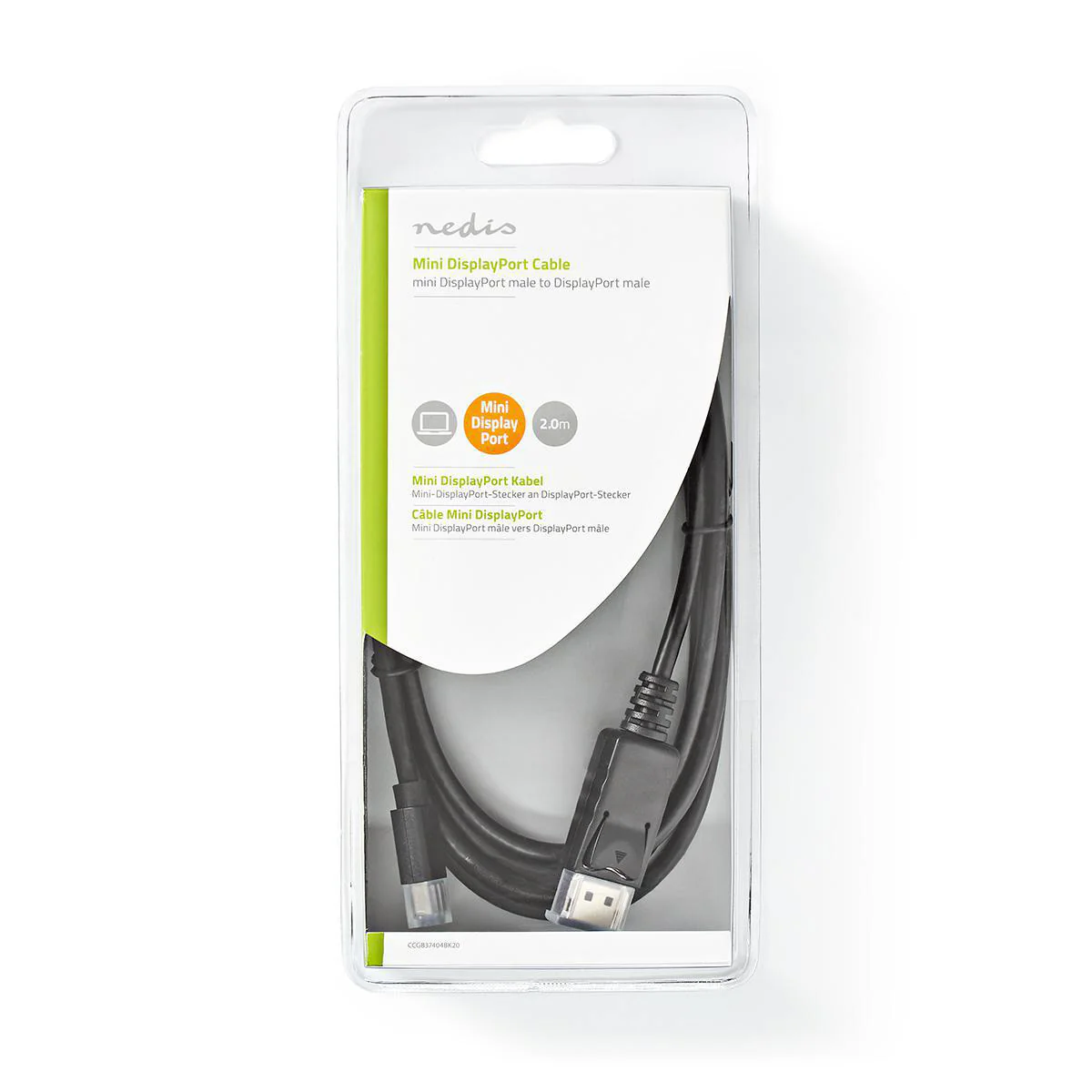 Mini DisplayPort-Kabel DisplayPort 1.4 - Mini-DisplayPort Male - DisplayPort Male - Image 4