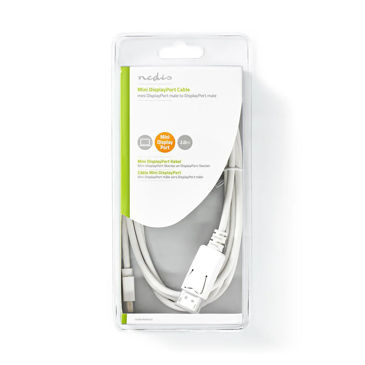 Mini DisplayPort-Kabel DisplayPort 1.4 - Mini-DisplayPort Male - DisplayPort Male - Image 6