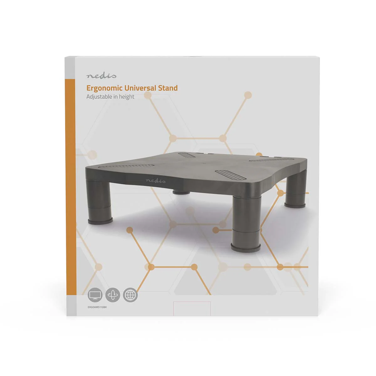 Monitorstandaard Ergonomie: Yes - Maximaal draagvermogen: 18 kg - Universeel - Image 7