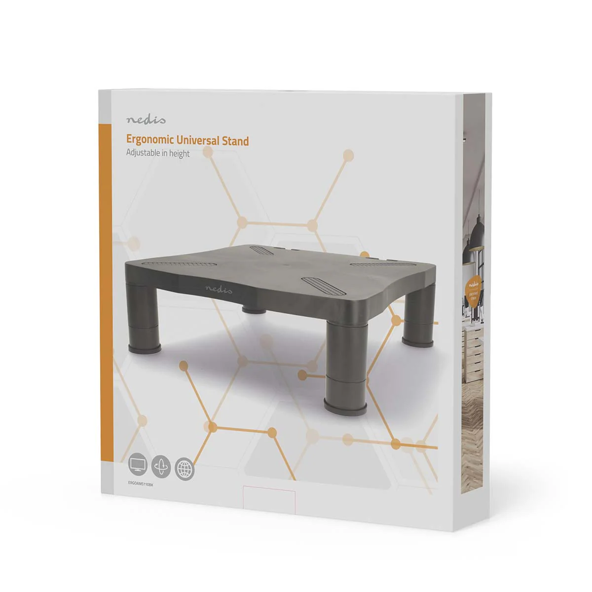 Monitorstandaard Ergonomie: Yes - Maximaal draagvermogen: 18 kg - Universeel - Image 8