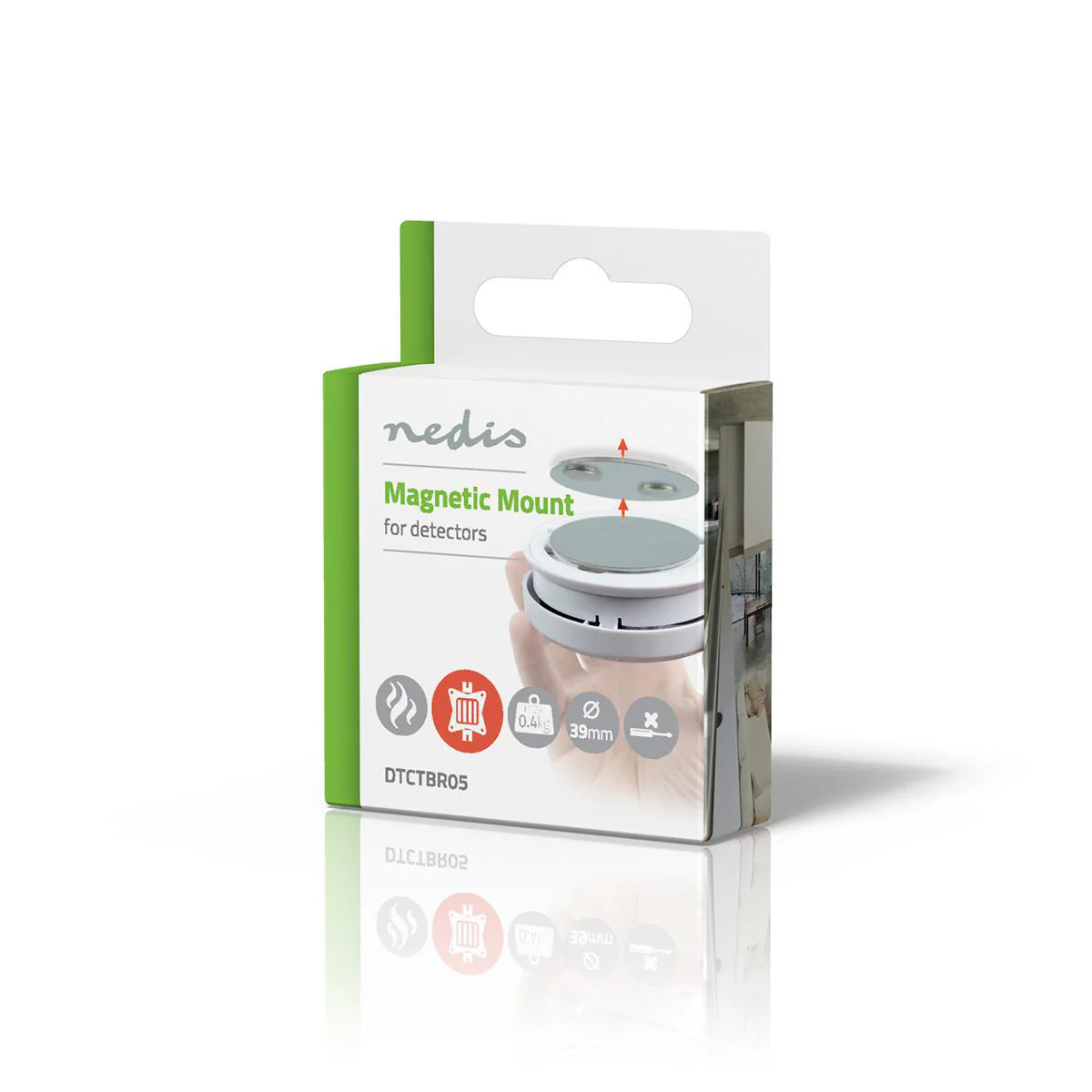 Montageset Diameter: 39.4 mm - Magnetisch - Dubbelzijdige tape - Image 6
