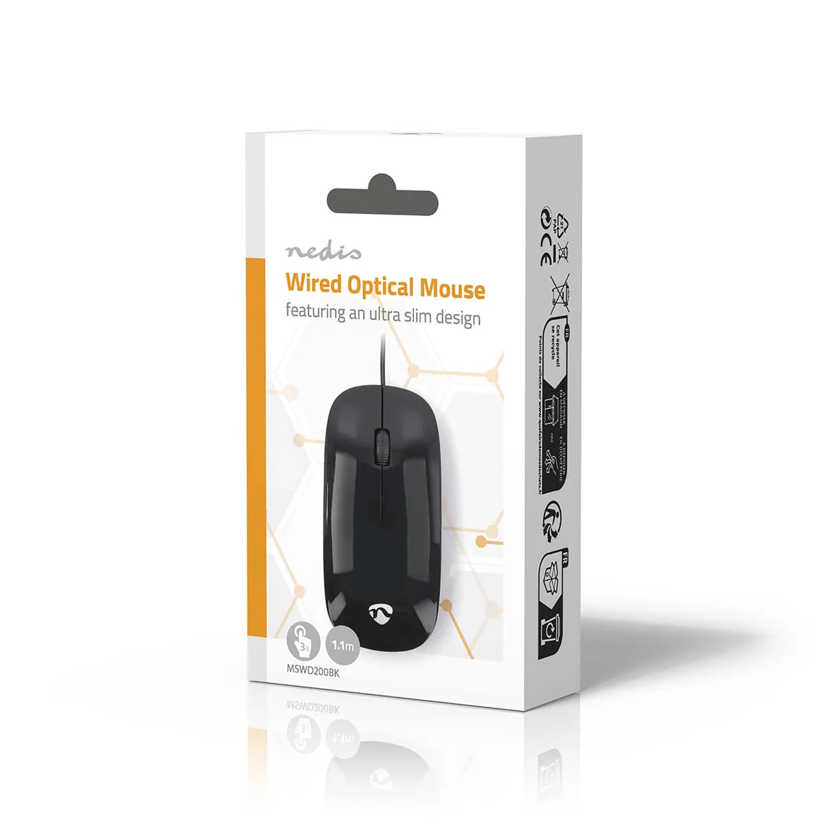 Muis Bedraad - 1000 dpi - Aantal knoppen: 3 - Image 6