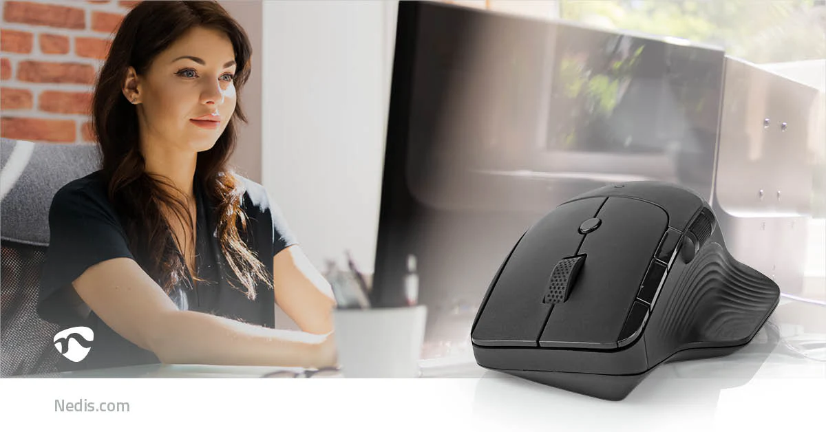 Muis Draadloos - 800 / 1200 / 1600 dpi - Instelbare DPI - Image 12