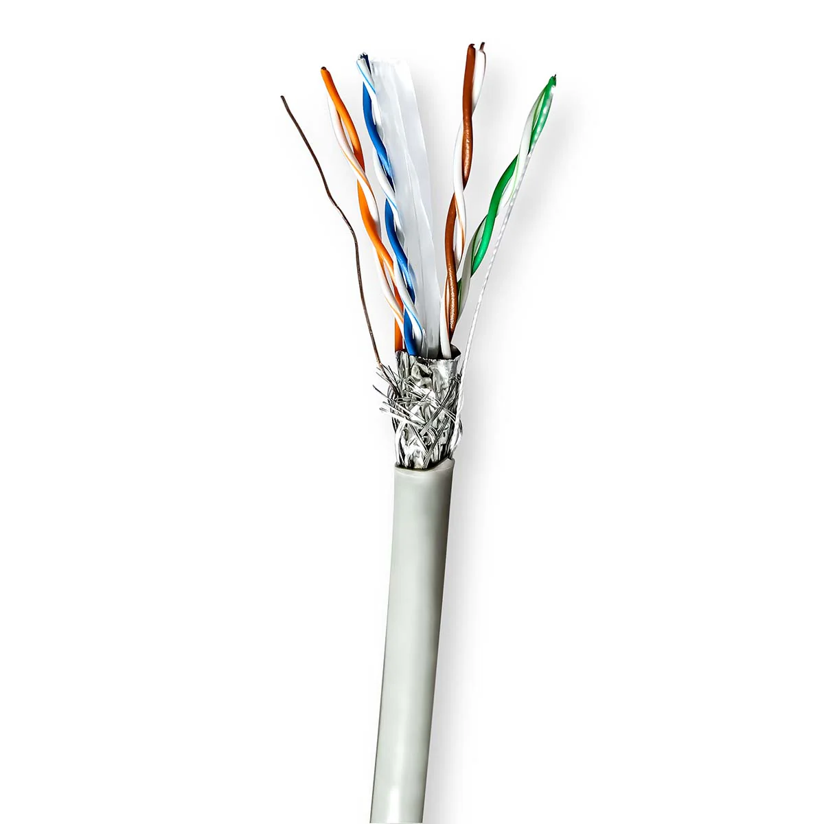 CAT6 Netwerkkabel Rol Binnenshuis - Rond - Trekdoos