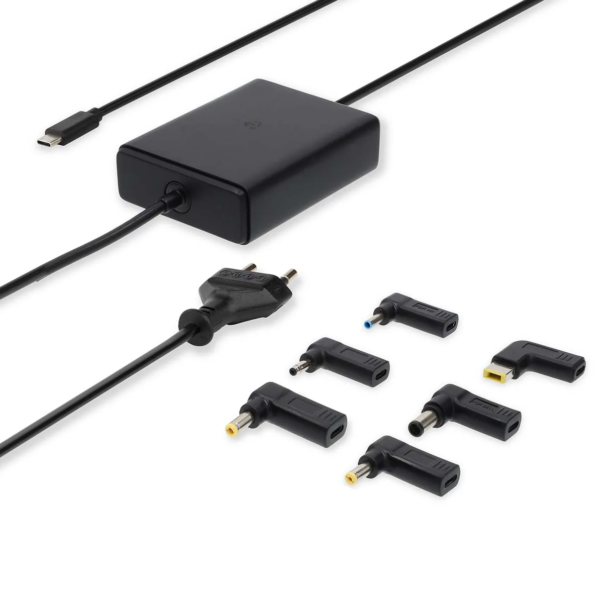 Notebook-Adapter GaN - 65W - 5 / 9 / 12 / 15 / 20 V DC