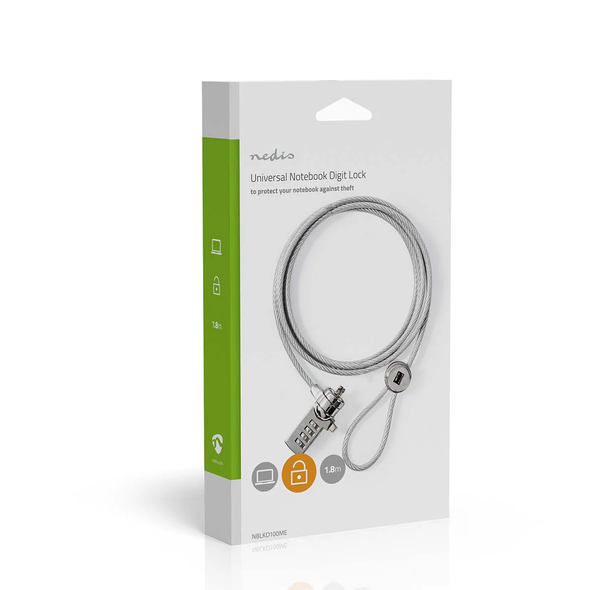 Notebook-Slot Type vergrendeling: Digit - 1.80m - Zink Legering - Image 7