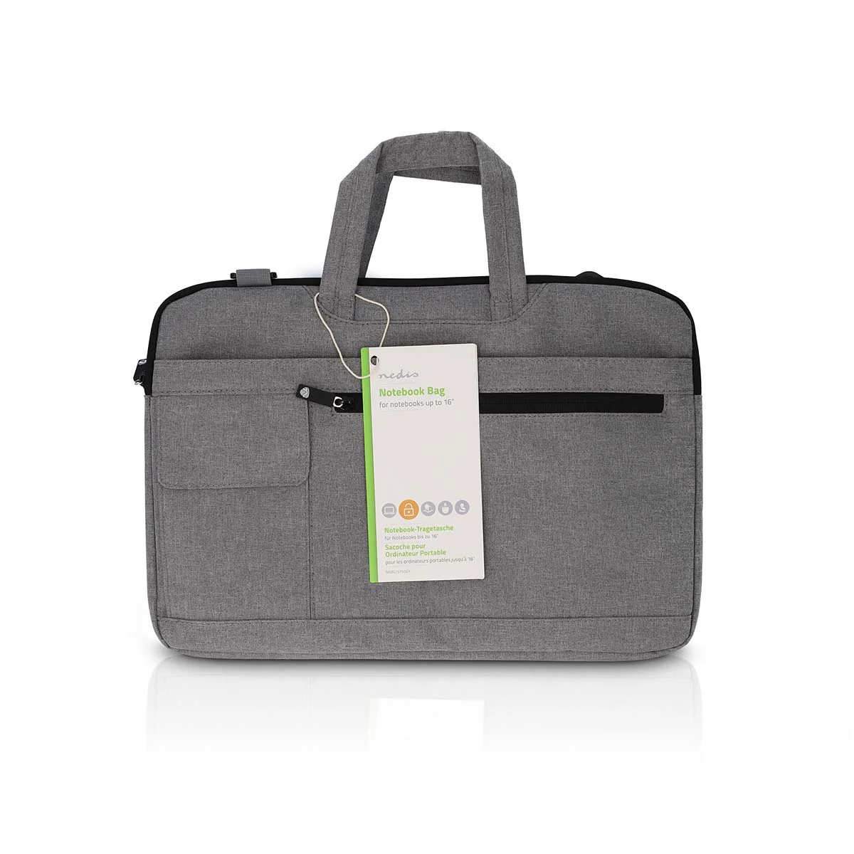 Notebook-Tas 15 - 16" - Draagriem - 8 Compartimenten - Image 8