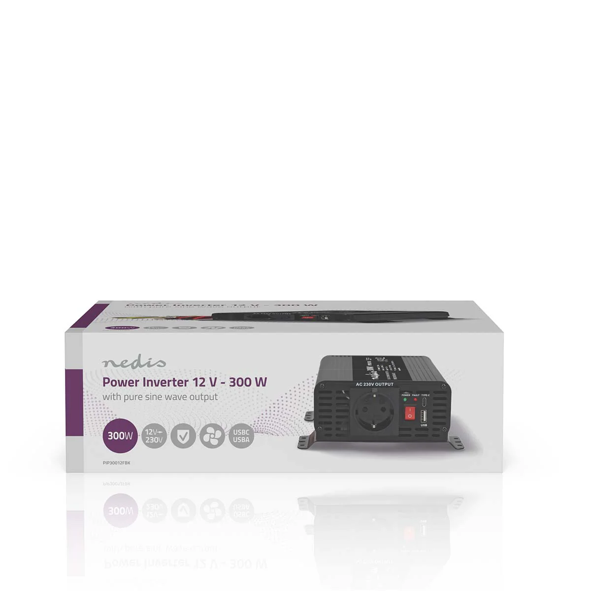Omvormer Pure Sinusgolf Apparaat stroomoutput: Type F (CEE 7/3) / USB-A / 1x USB-C™ - 230 V AC 50 Hz - 1000W - Image 19