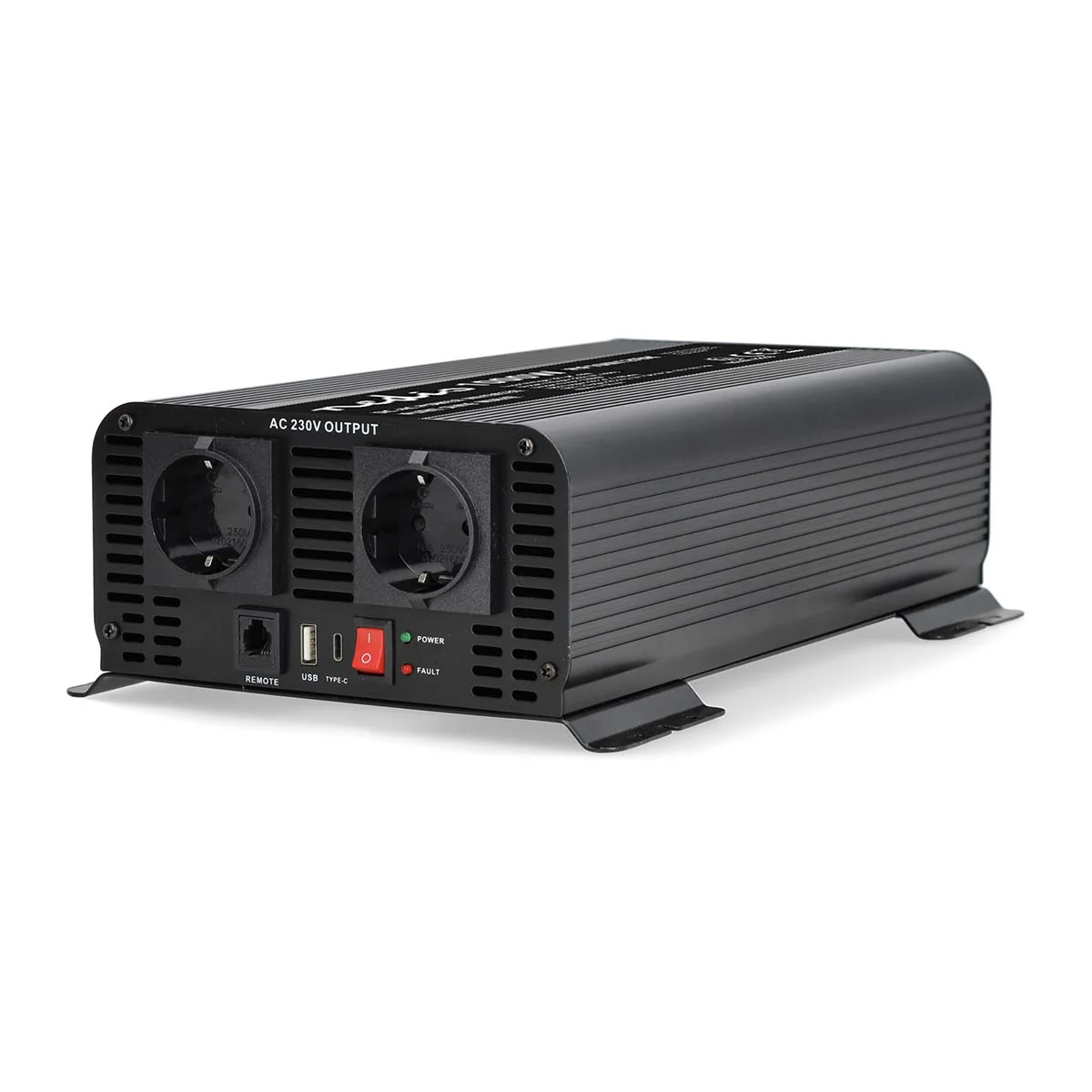 Omvormer Pure Sinusgolf Apparaat stroomoutput: Type F (CEE 7/3) / USB-A / 1x USB-C™ - 230 V AC 50 Hz - 1000W - Image 7