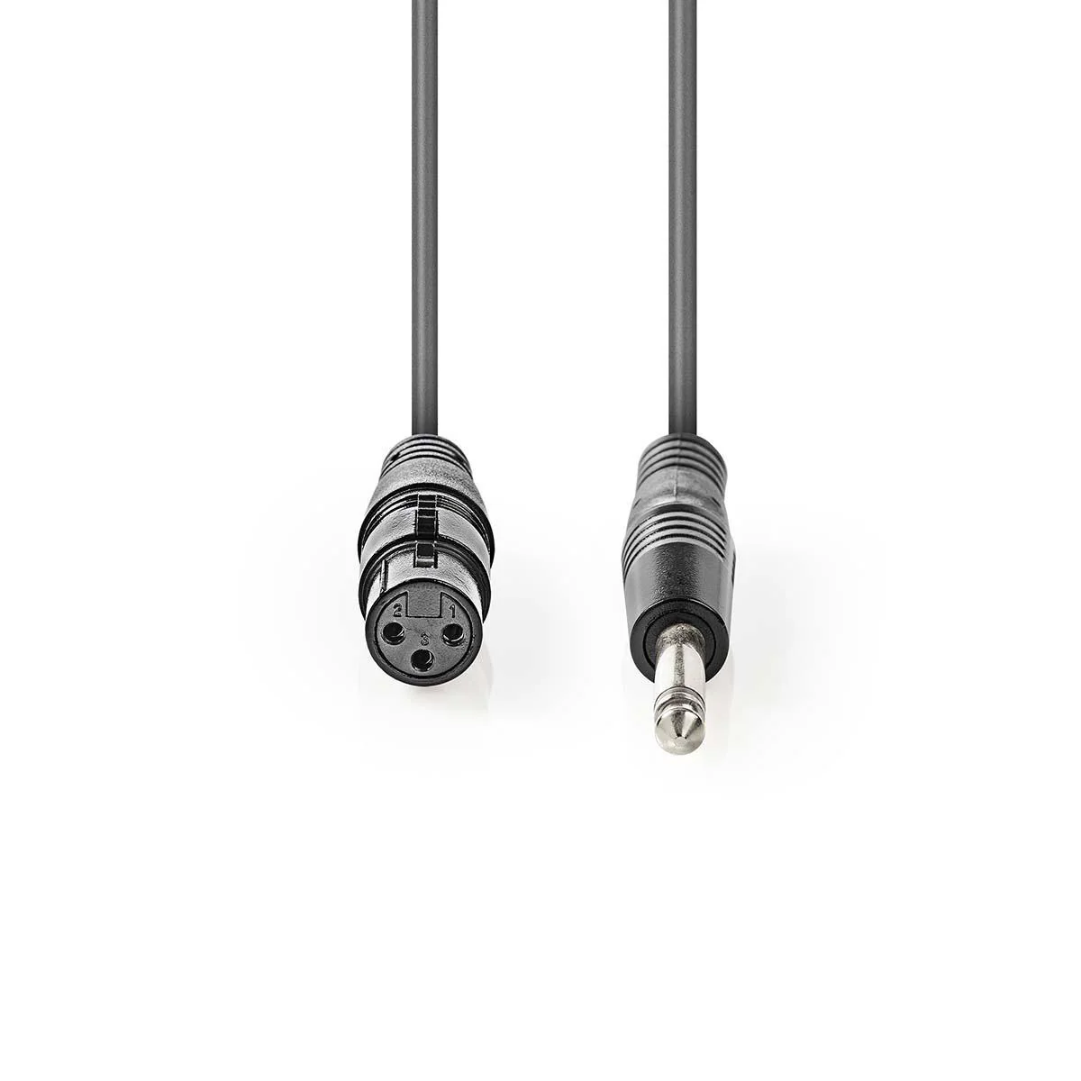 Ongebalanceerde Audiokabel XLR 3-Pins Female - 6,35 mm Male - Vernikkeld - Image 2