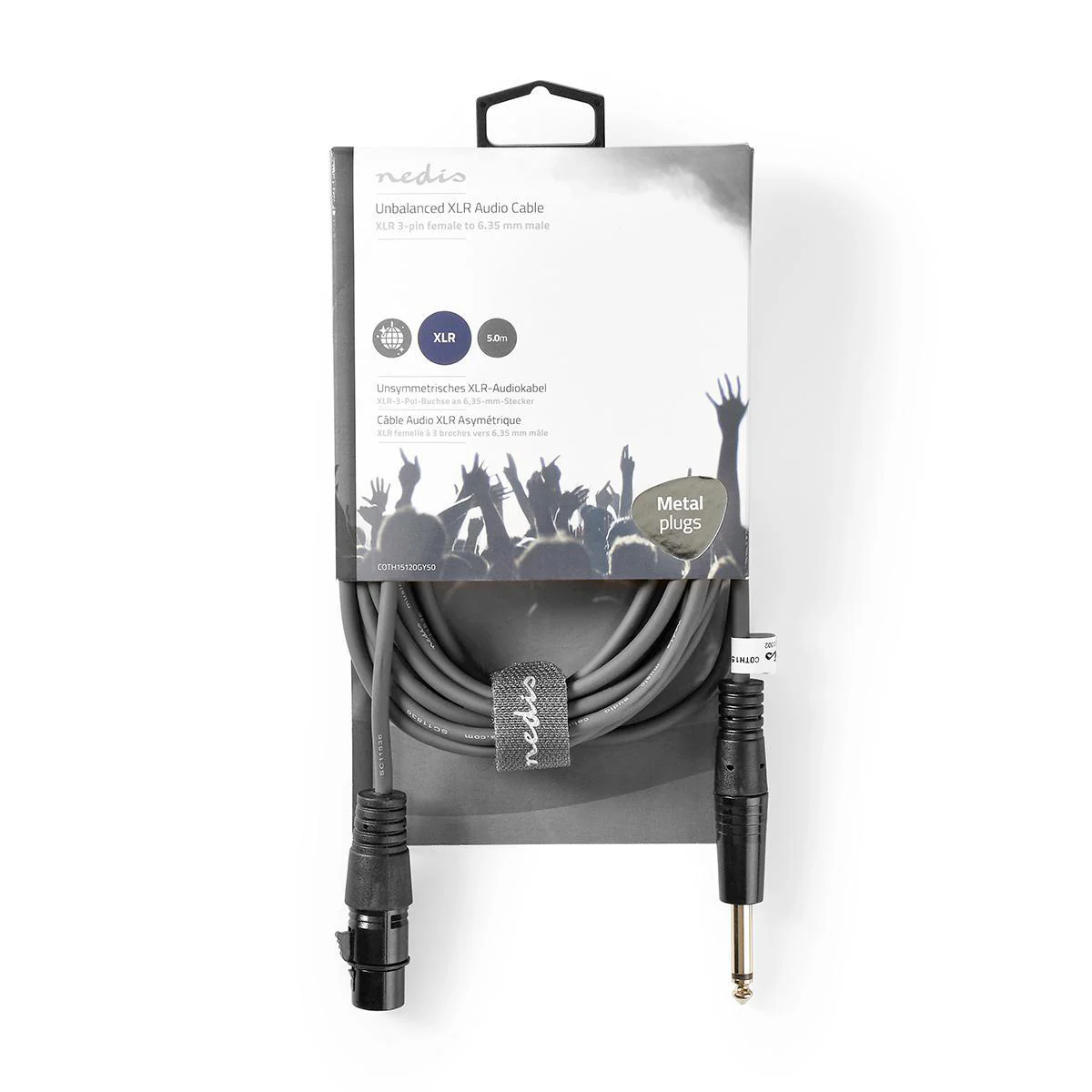 Ongebalanceerde Audiokabel XLR 3-Pins Female - 6,35 mm Male - Vernikkeld - Image 8
