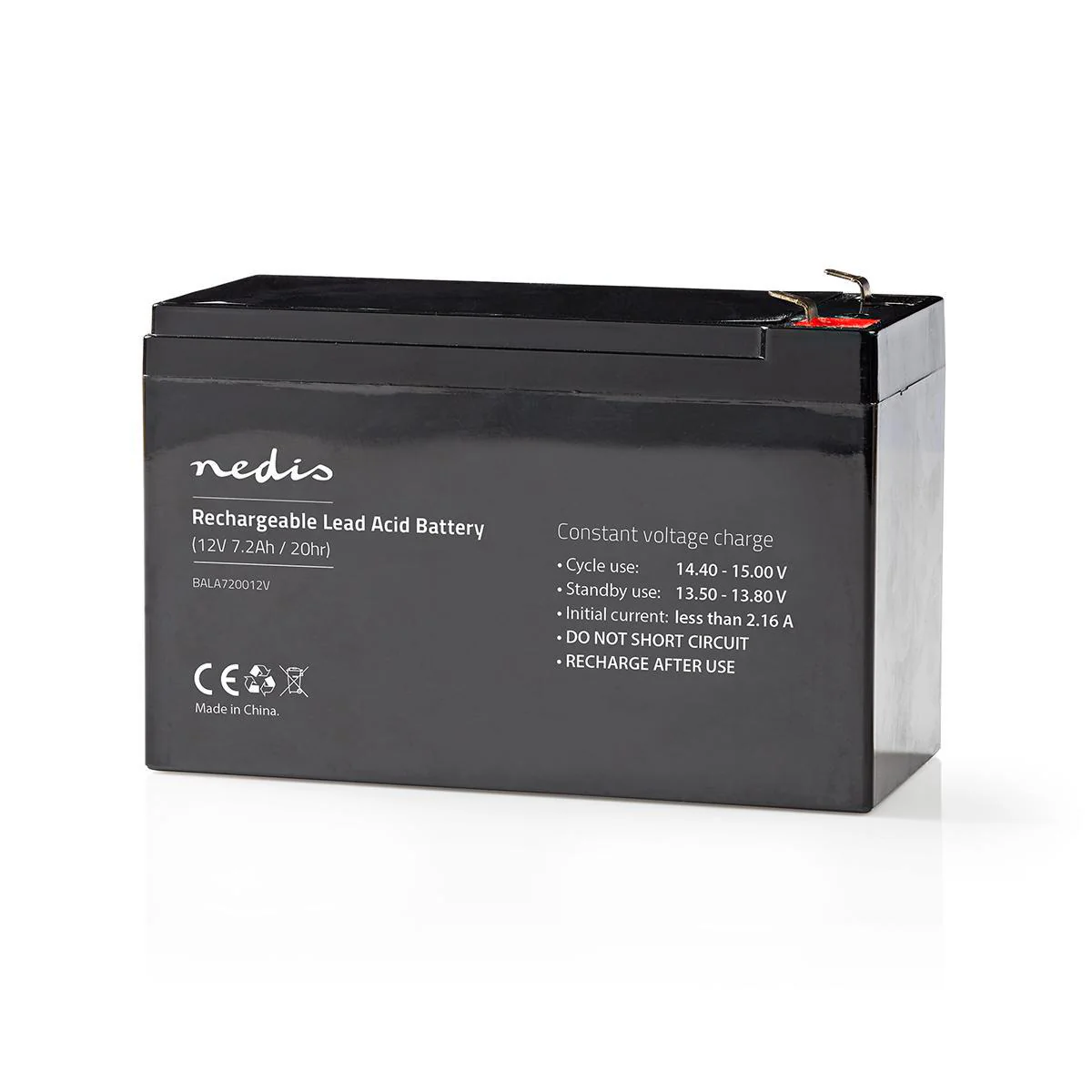 Oplaadbare Loodaccu Lead-Acid - Oplaadbaar - 12V - Image 4