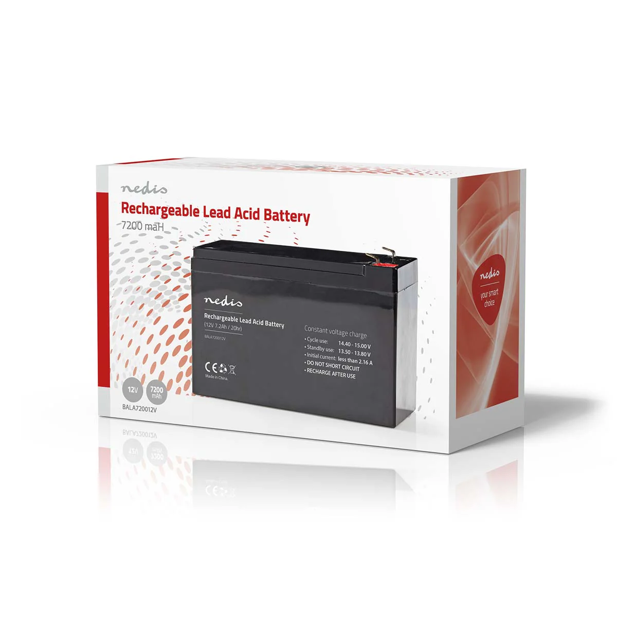 Oplaadbare Loodaccu Lead-Acid - Oplaadbaar - 12V - Image 7