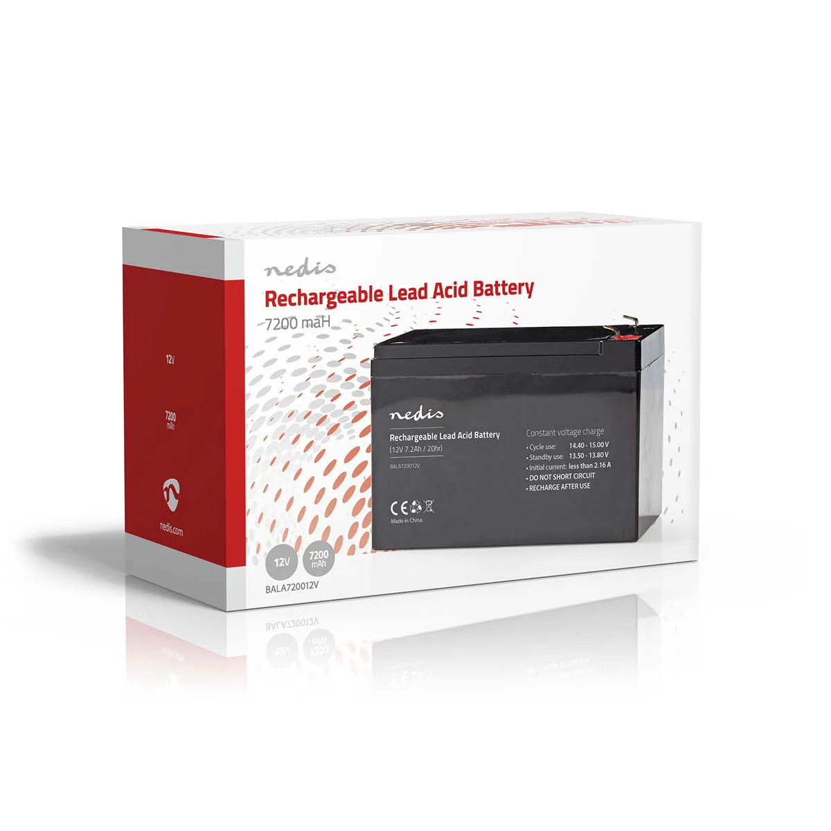 Oplaadbare Loodaccu Lead-Acid - Oplaadbaar - 12V - Image 8