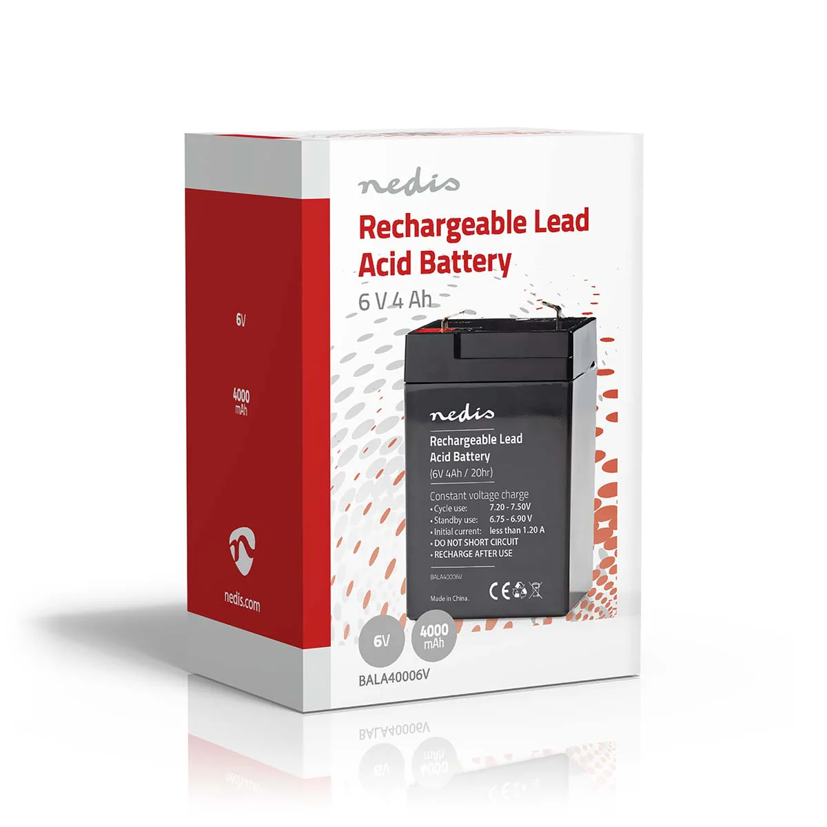 Oplaadbare Loodaccu Lead-Acid - Oplaadbaar - 6V - Image 7
