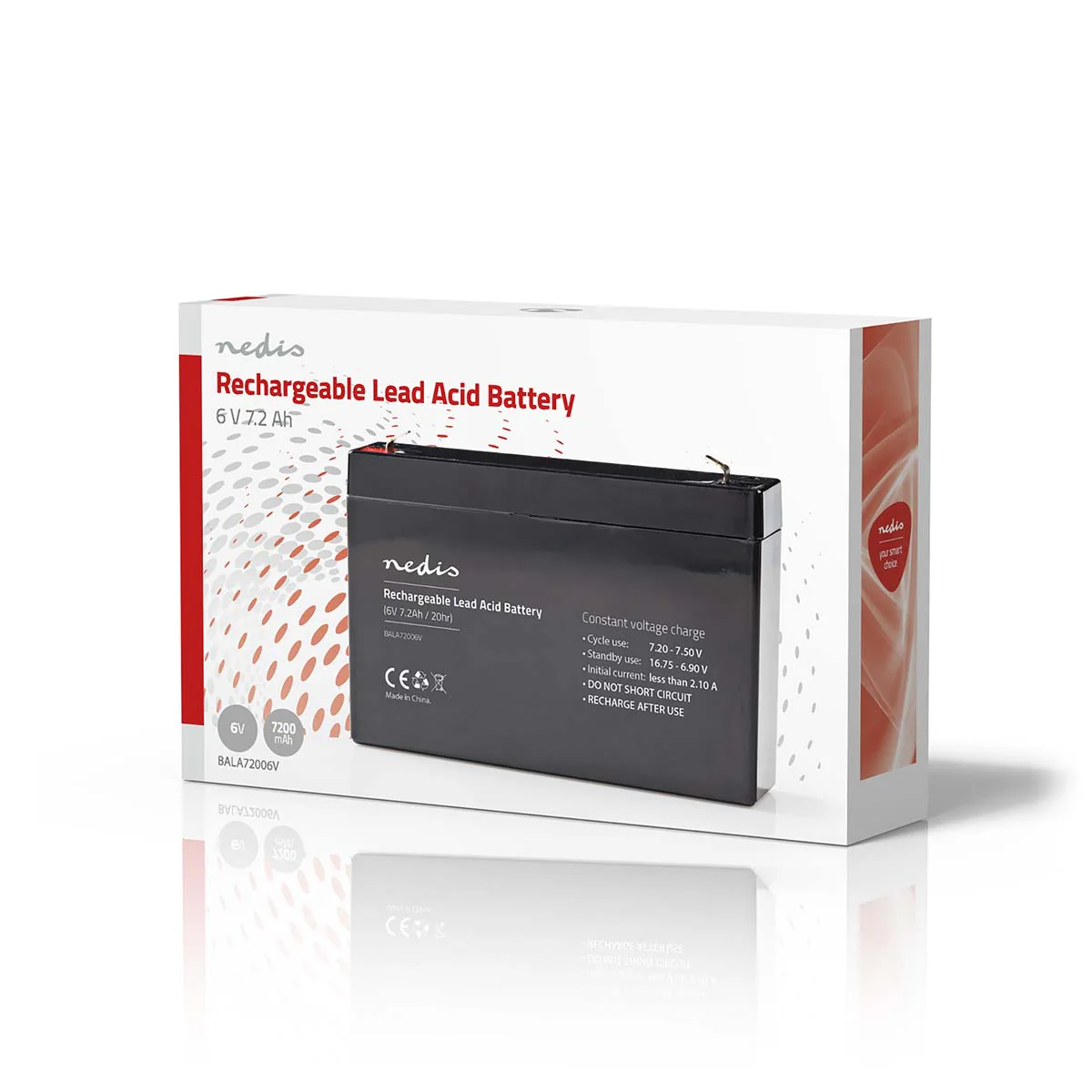 Oplaadbare Loodaccu Lead-Acid - Oplaadbaar - 6V - Image 6