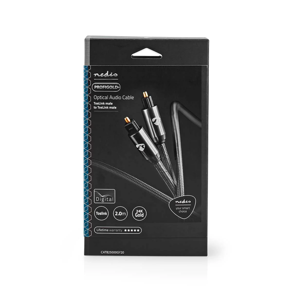 Optische Audiokabel TosLink Male - TosLink Male - Rond - Image 10