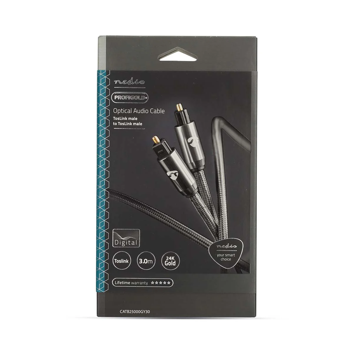 Optische Audiokabel TosLink Male - TosLink Male - Rond - Image 11