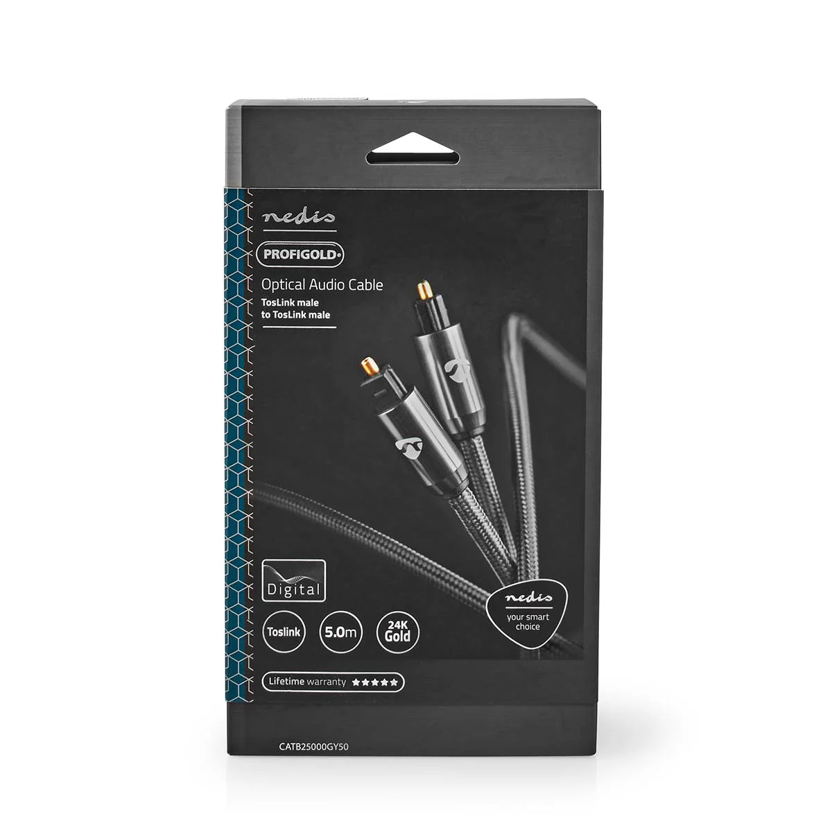 Optische Audiokabel TosLink Male - TosLink Male - Rond - Image 12