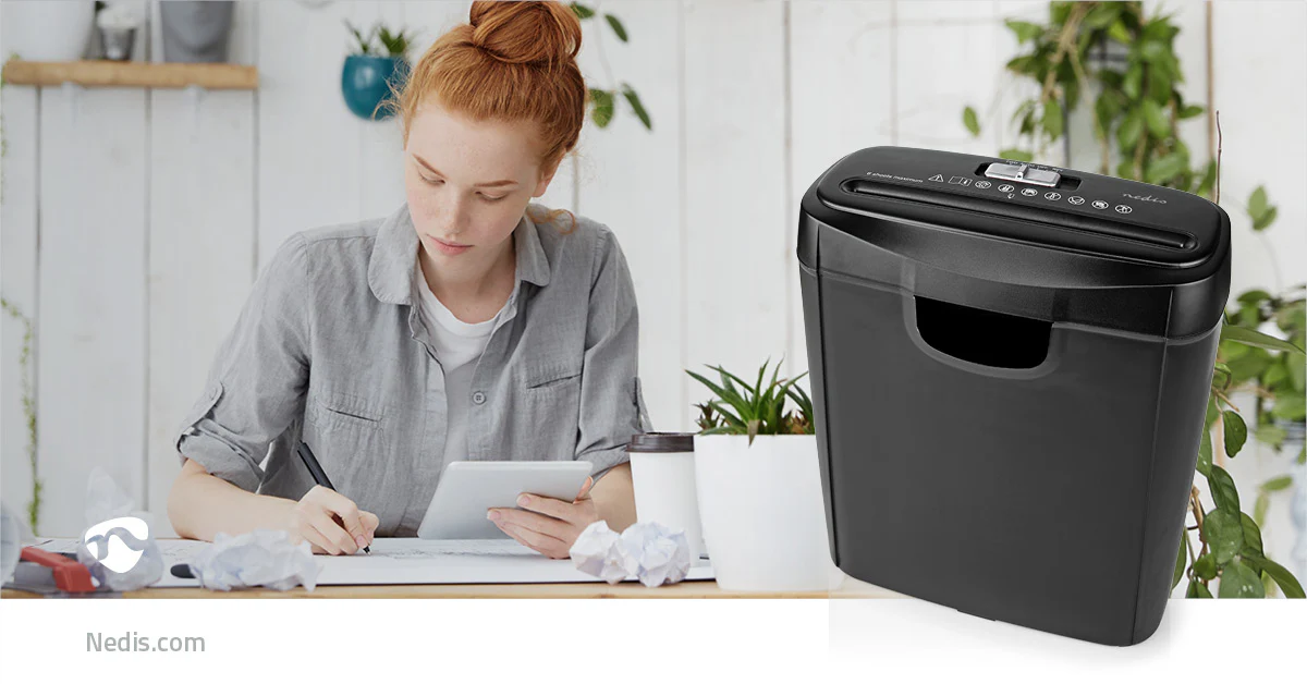 Papierversnipperaar Strips Snijden - 6x A4-pagina's - 10l - Image 15
