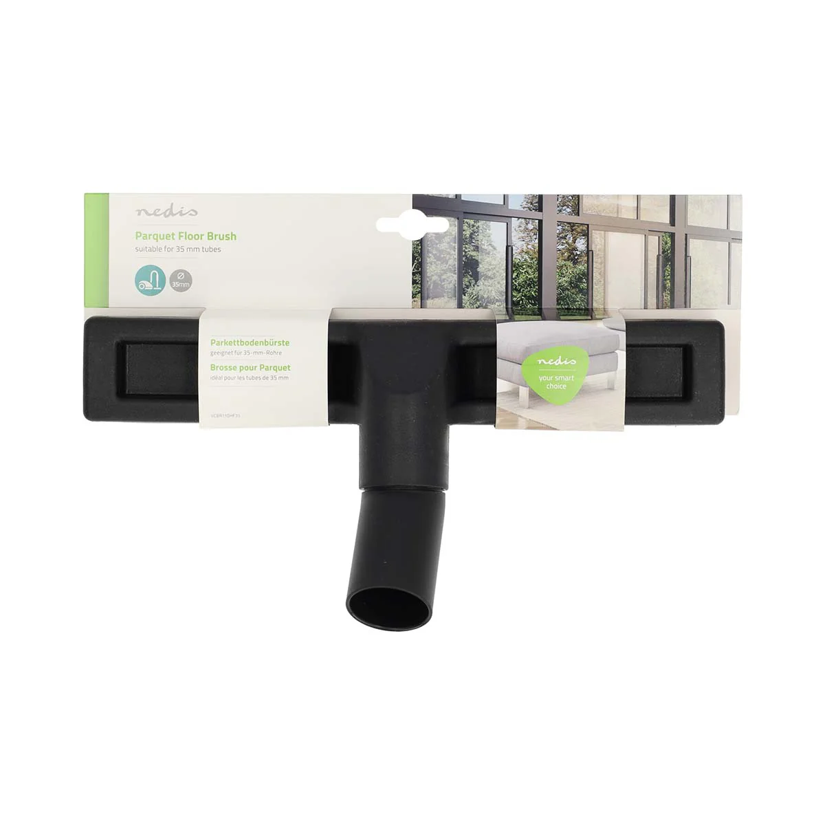 Parketborstel Kunststof Haar - Vervanging voor: Bosch / Miele / Panasonic / Rowenta / Samsung / Siemens - Image 2