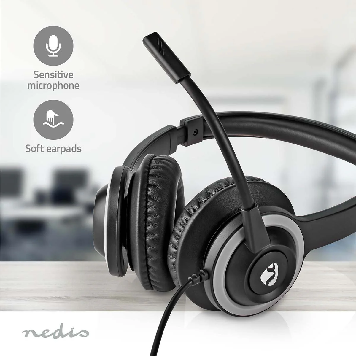 PC-Headset On-Ear - Stereo - USB Type-A / USB Type-C™ - Image 10