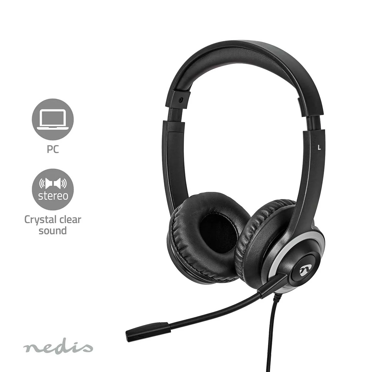 PC-Headset On-Ear - Stereo - USB Type-A / USB Type-C™ - Image 9