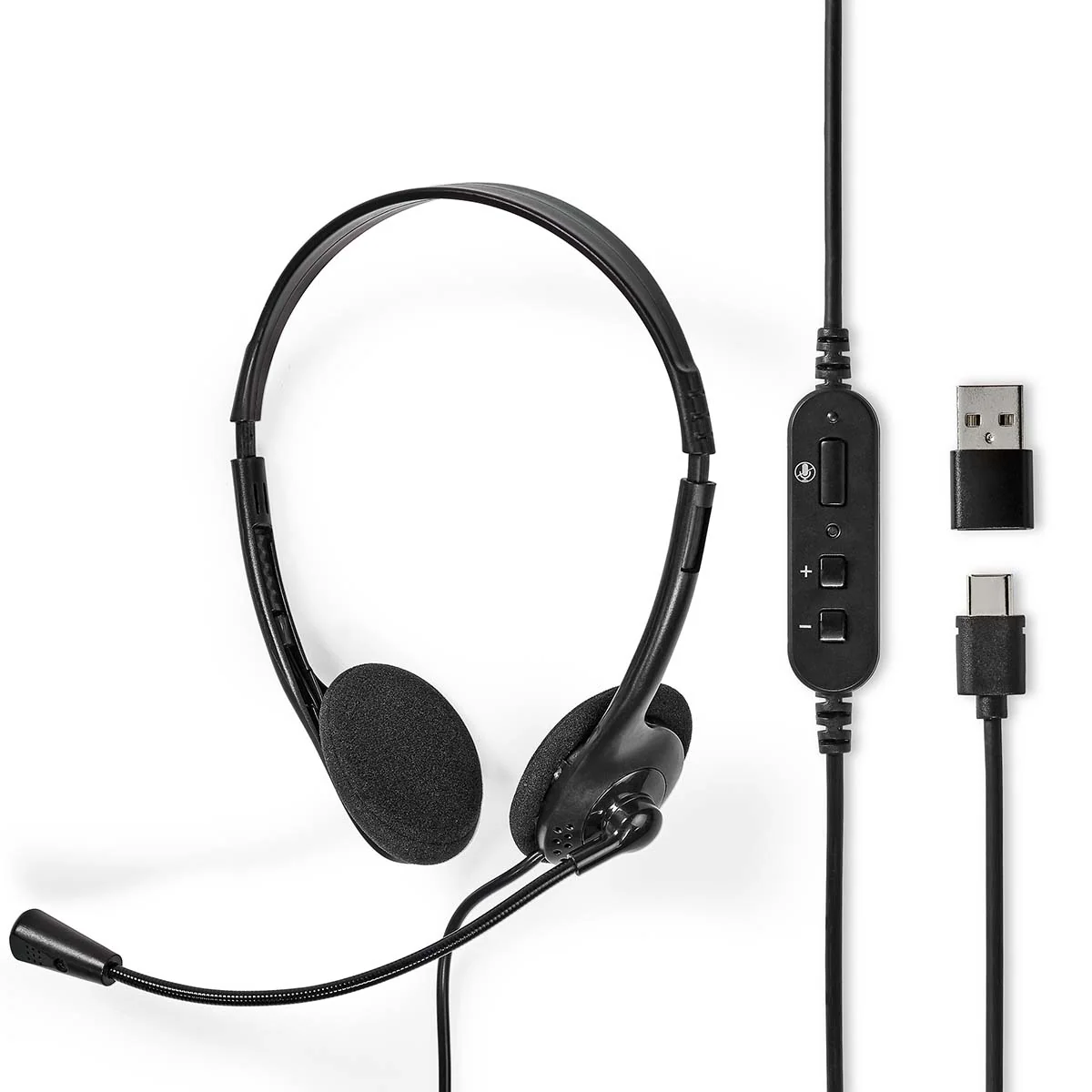 PC-Headset On-Ear - Stereo - USB Type-A / USB Type-C™