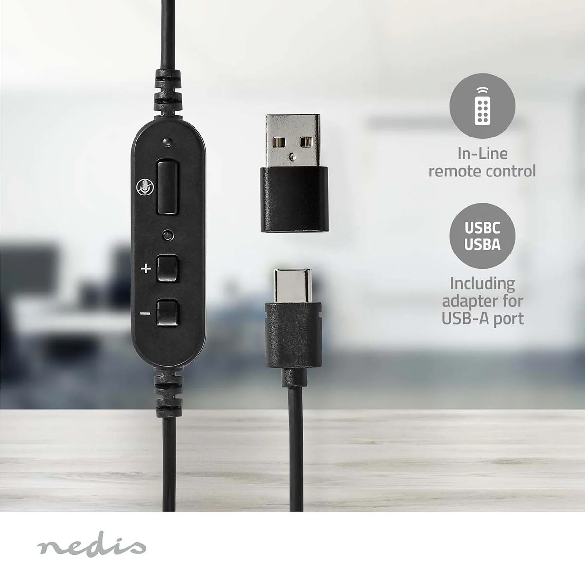 PC-Headset On-Ear - Stereo - USB Type-A / USB Type-C™ - Image 11