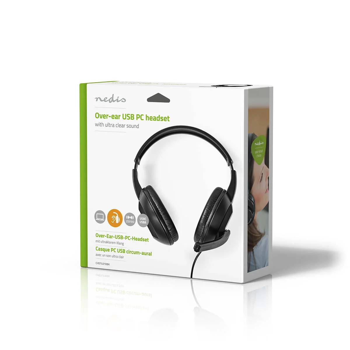 PC-Headset Over-Ear - Stereo - USB Type-A / USB Type-C™ - Image 16