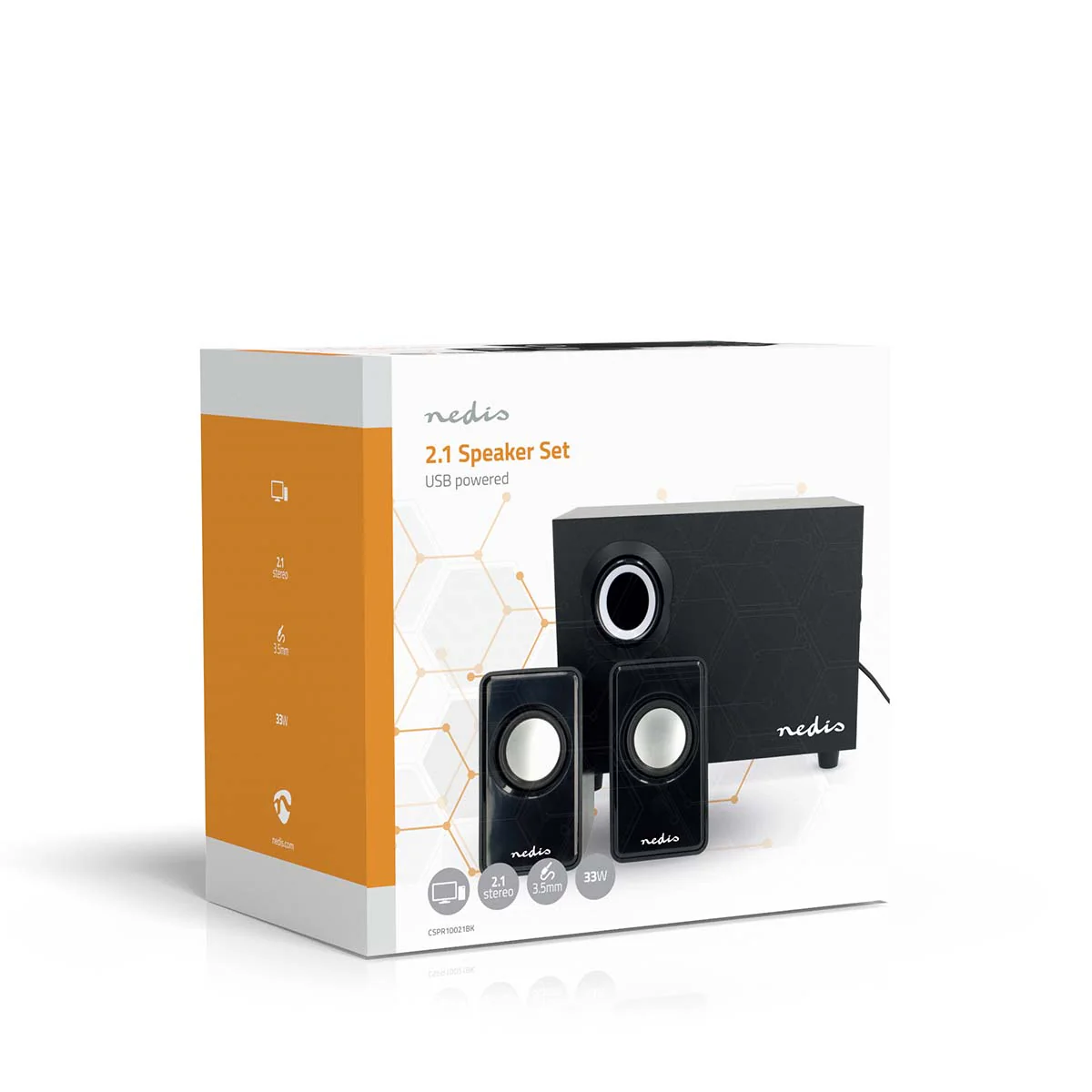 PC-Speaker 2.1 - 33W - 3,5 mm Male - Image 10