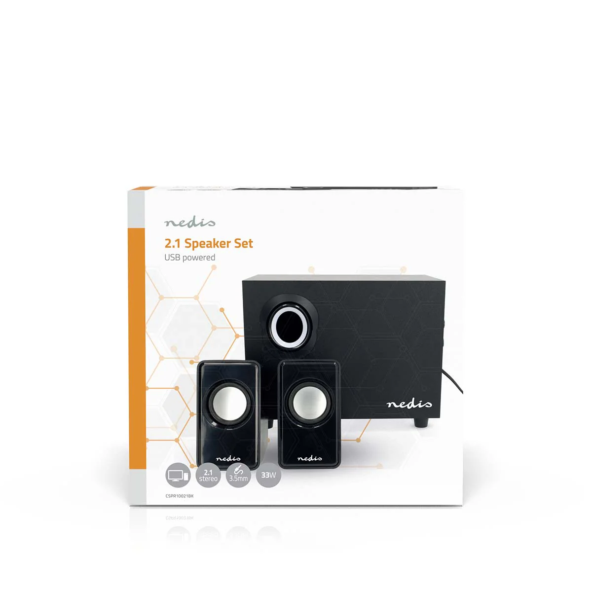 PC-Speaker 2.1 - 33W - 3,5 mm Male - Image 8