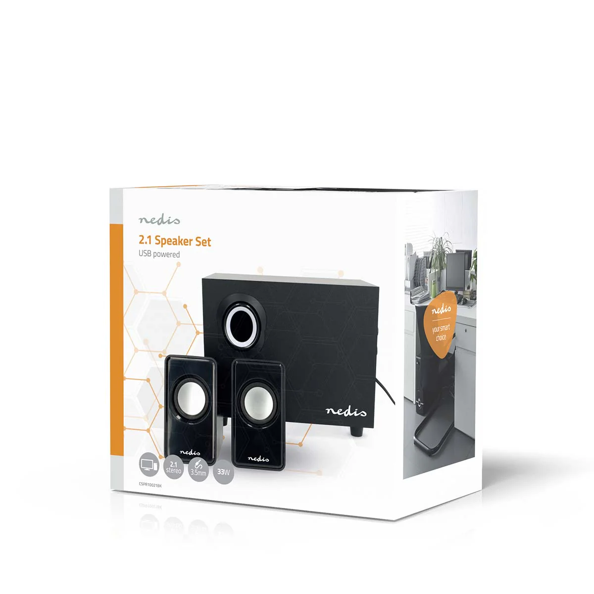 PC-Speaker 2.1 - 33W - 3,5 mm Male - Image 9
