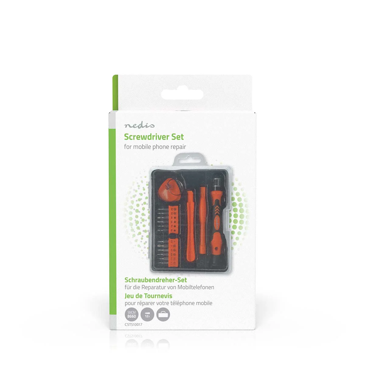 Phone/tablet repair set 17-in-1 - PC / Smartphone / Tablet - ABS / Metaal - Image 3