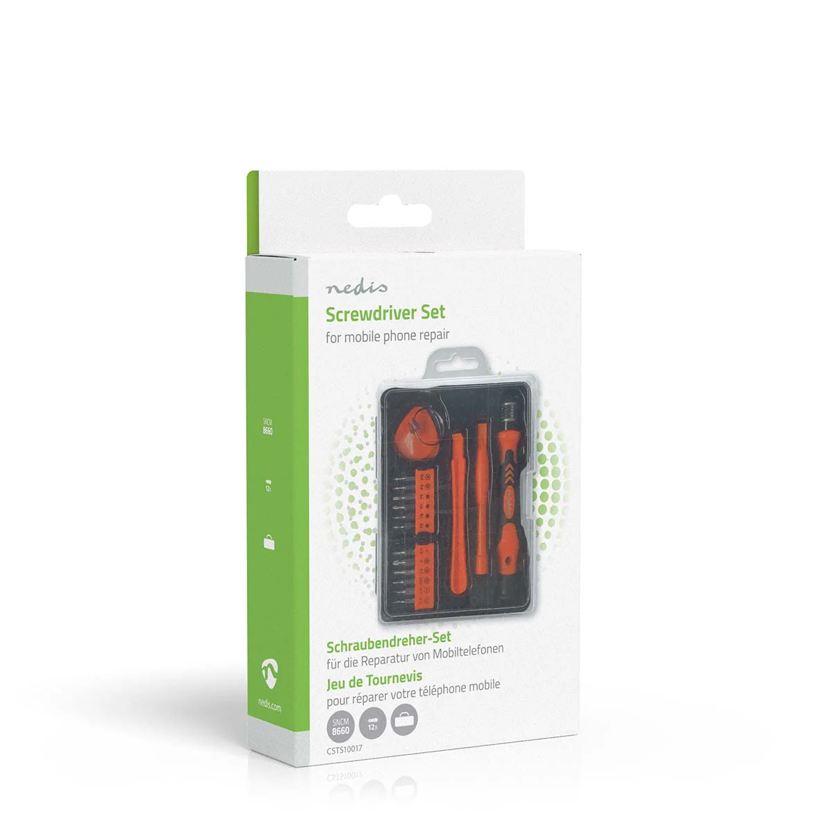 Phone/tablet repair set 17-in-1 - PC / Smartphone / Tablet - ABS / Metaal - Image 5