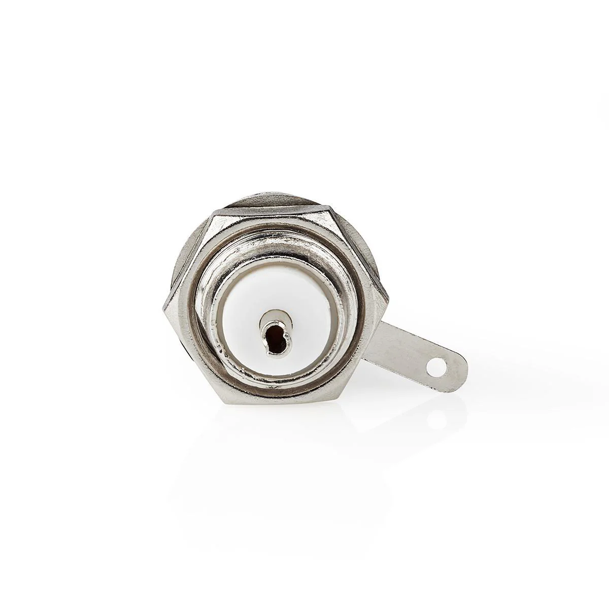PL259-Connector Recht - Female - Vernikkeld - Image 2