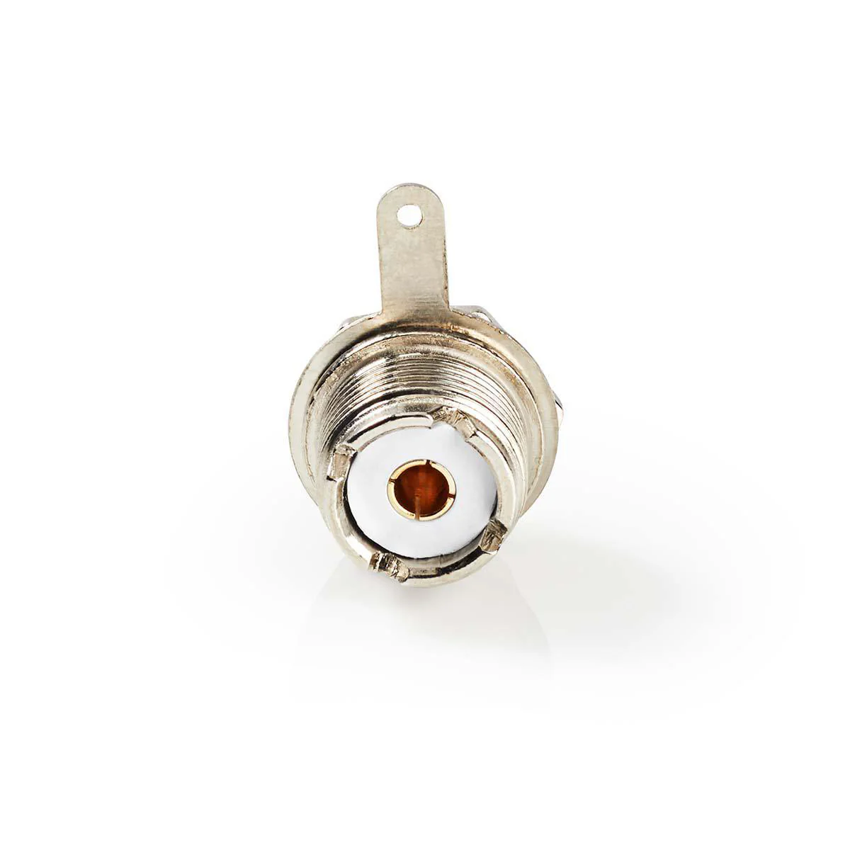 PL259-Connector Recht - Female - Vernikkeld - Image 4