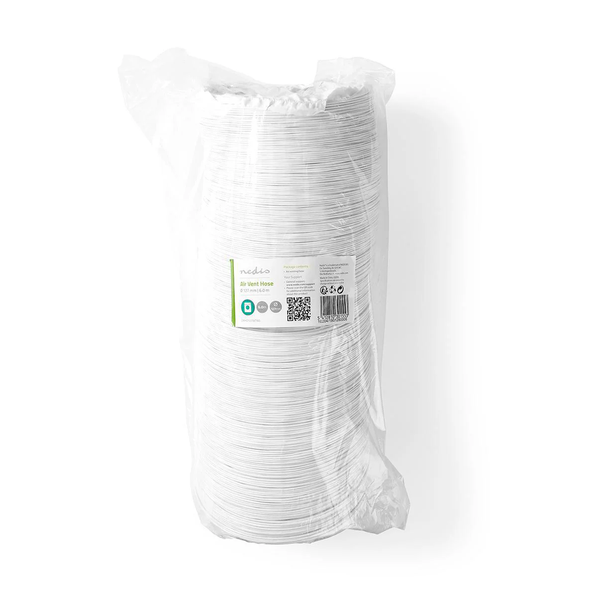 PVC Luchtafvoerslang 127 mm - 6.00m - Geschikt voor: Luchtventilatie / Wasdrogers - Image 3