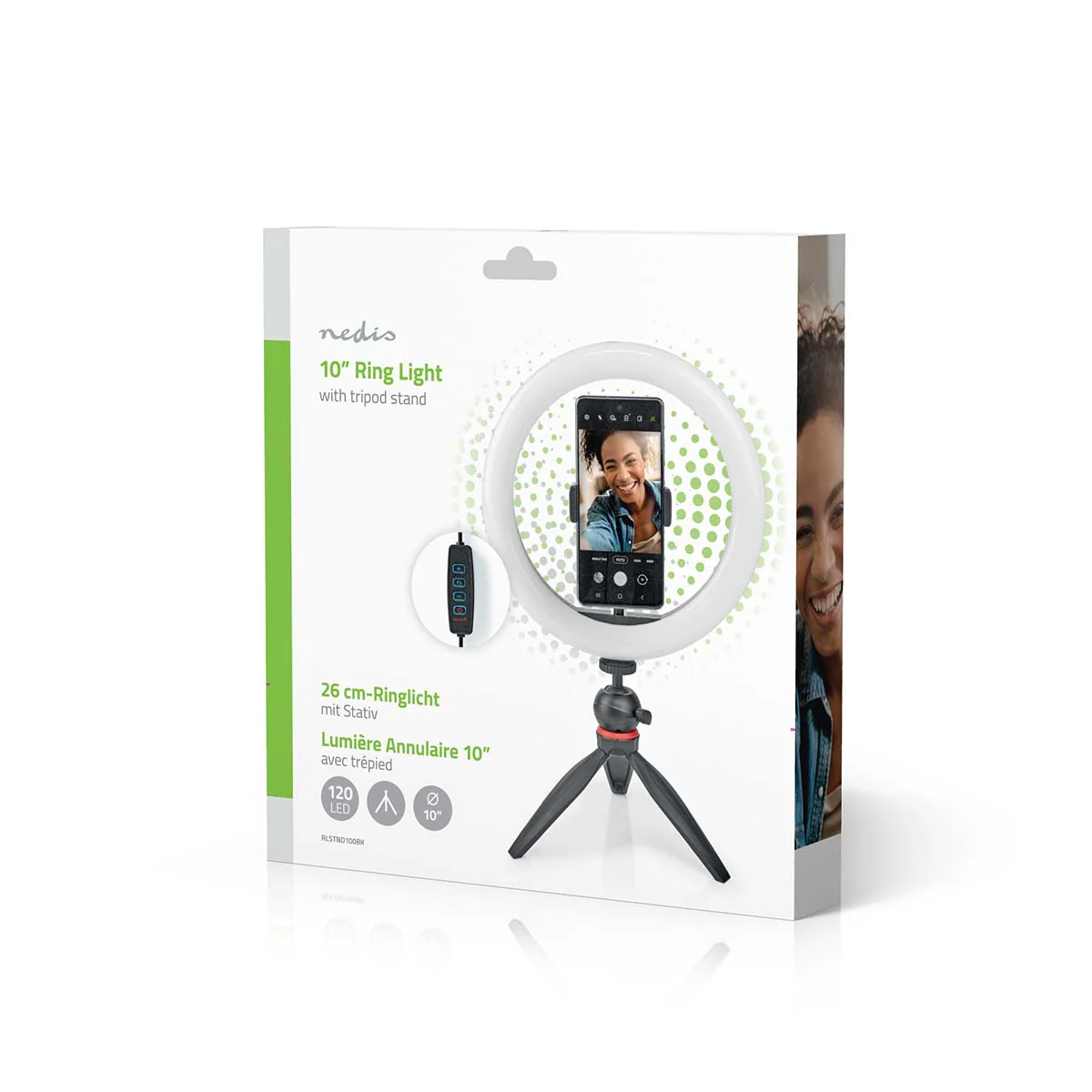 Ringlicht 10 inch - 120 LED's - 2700 - 6700K - Image 13